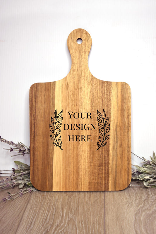 Custom Acacia Wood Cutting Board
