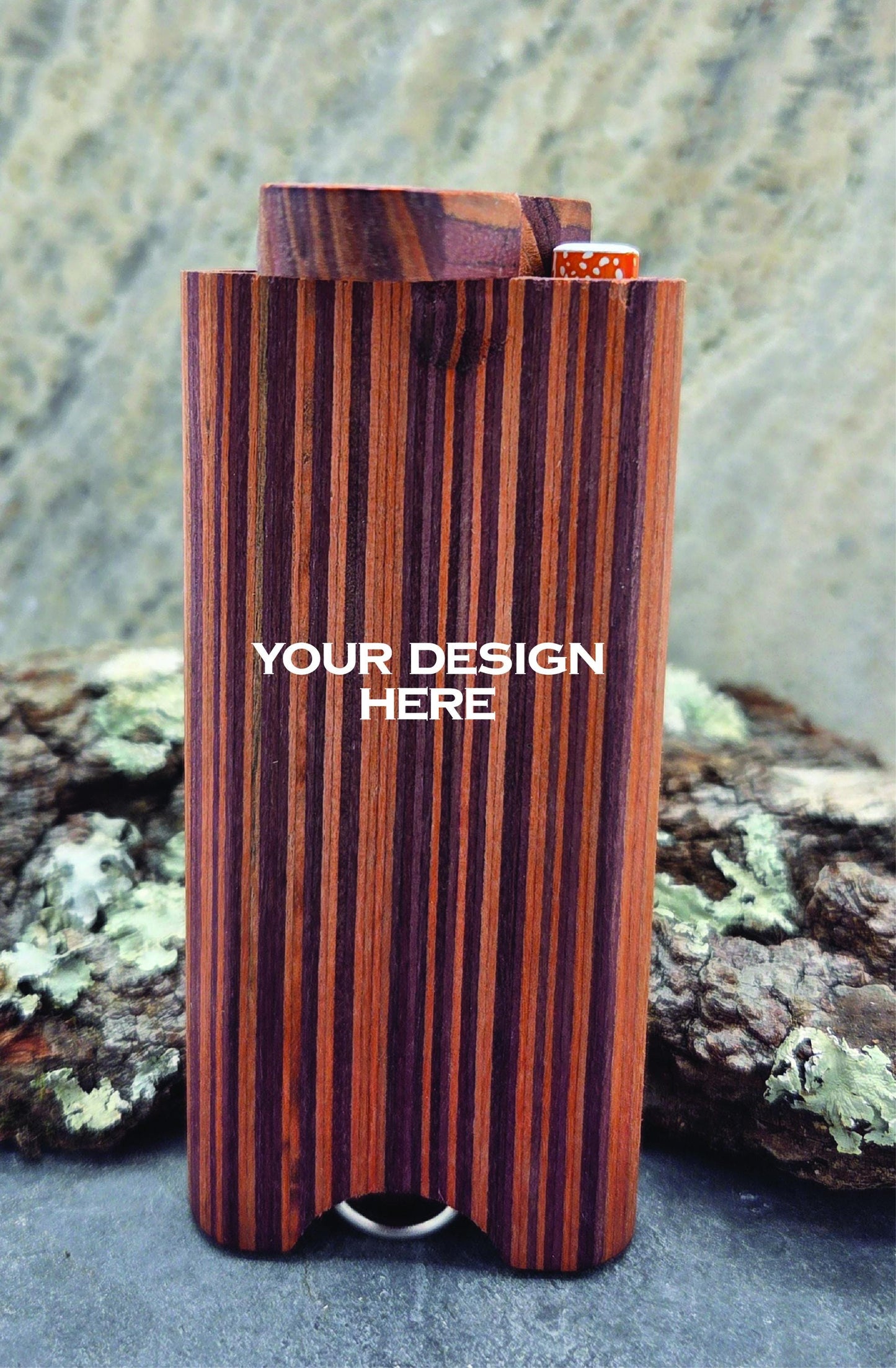 Customized Laser Etched and UV Printed Dugout with One Hitter and Pick
