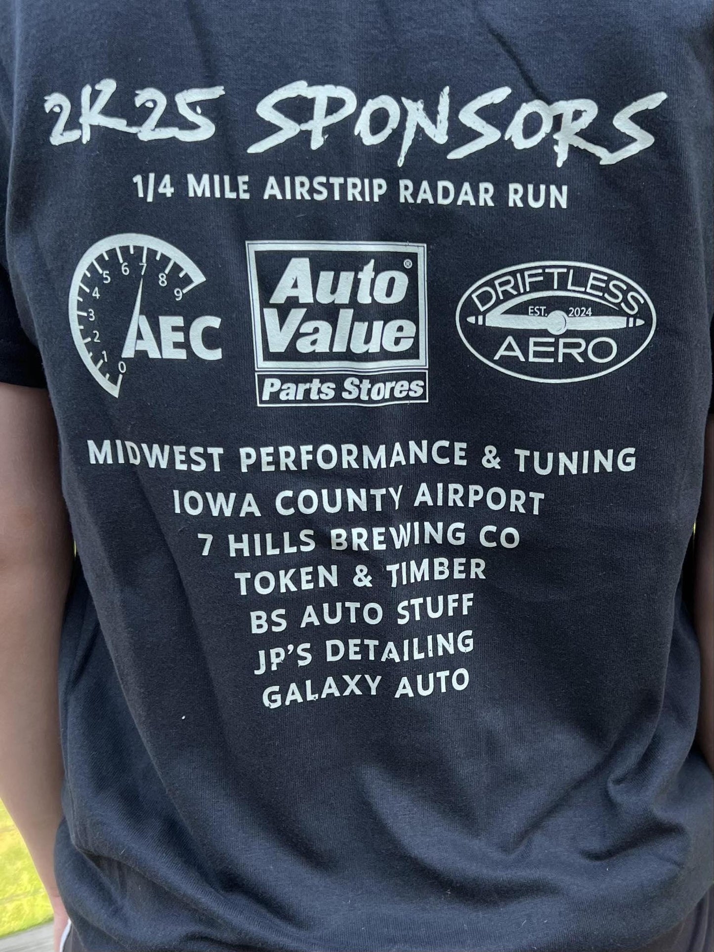 Black Plate Society Wings and Wheels T-shirt