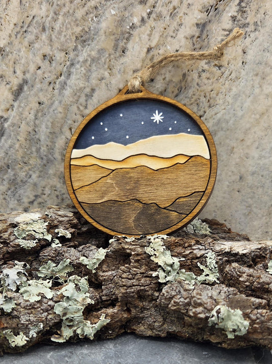 Blue Ridge Mountain Ornament