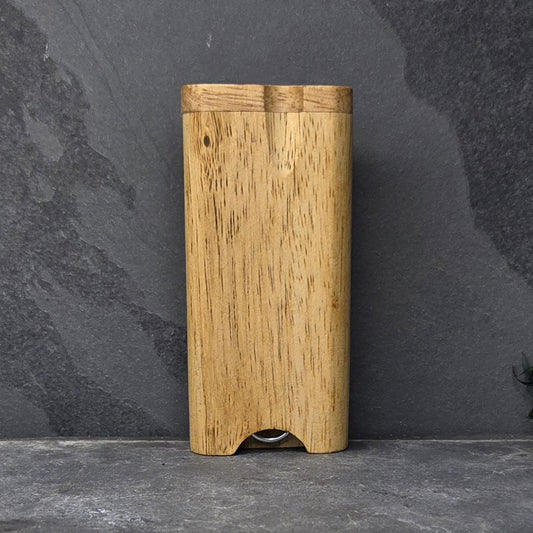 Wood Dugout Stash Box with Pick and One Hitter - Bear