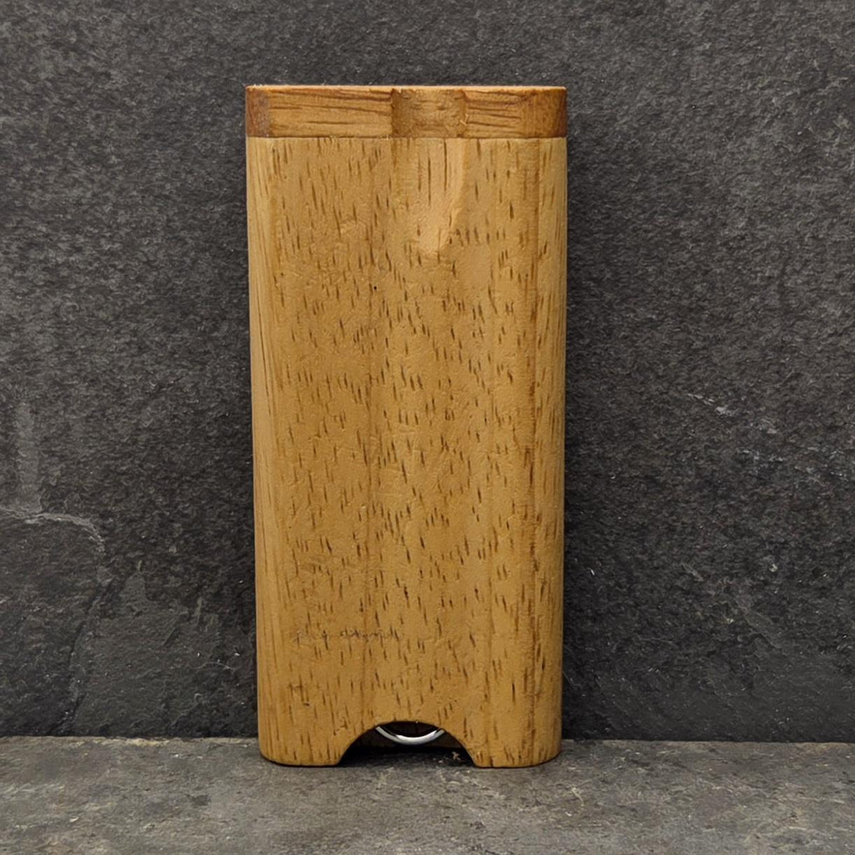 Wood Dugout Stash Box with Pick and One Hitter - Compass Trails