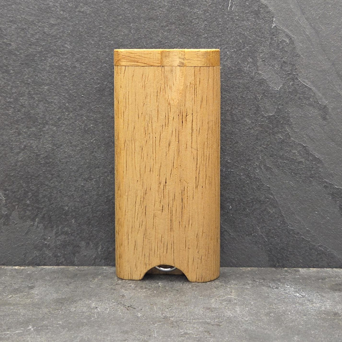 Wood Dugout Stash Box with Pick and One Hitter - Hiking Alien