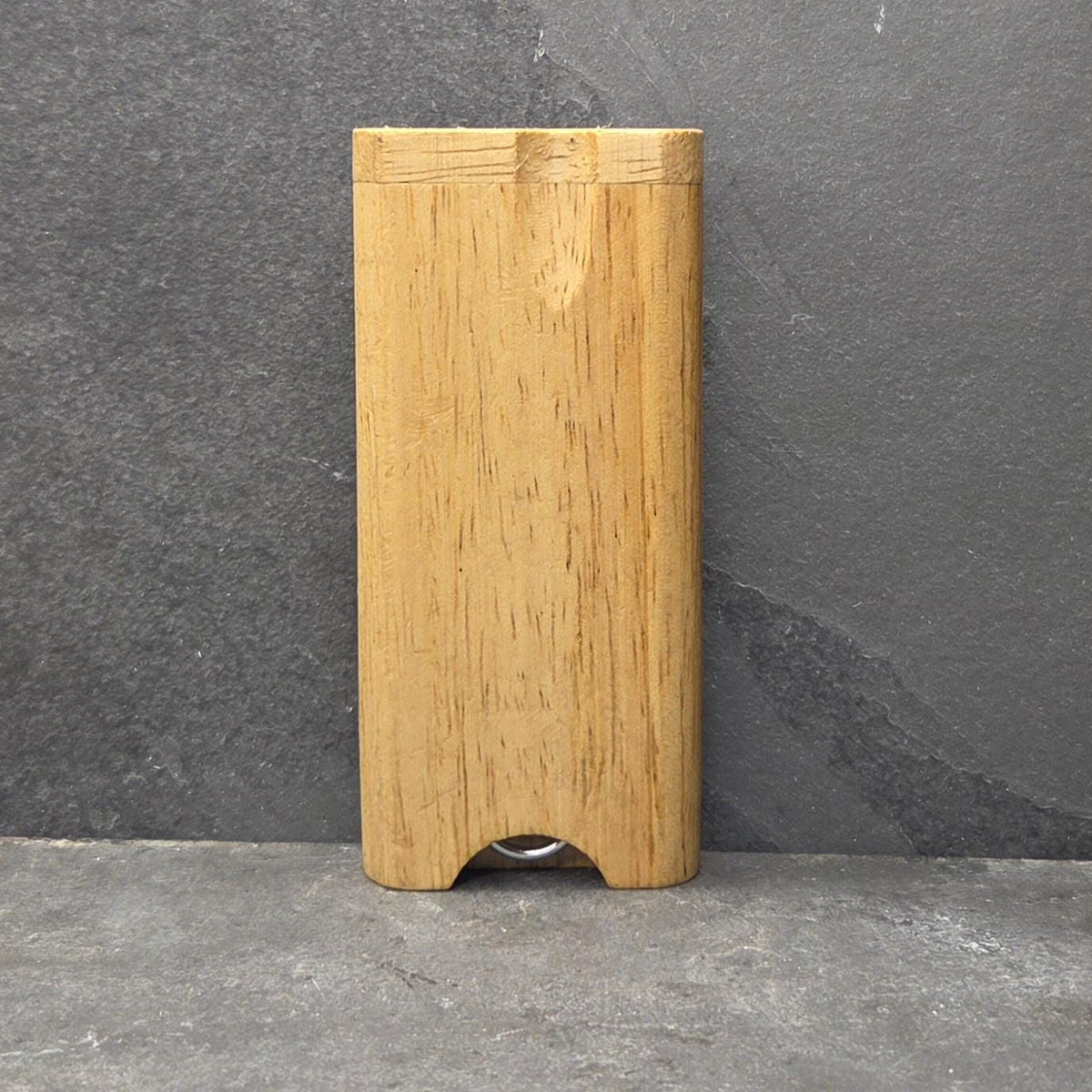 Wood Dugout Stash Box with Pick and One Hitter - Buck